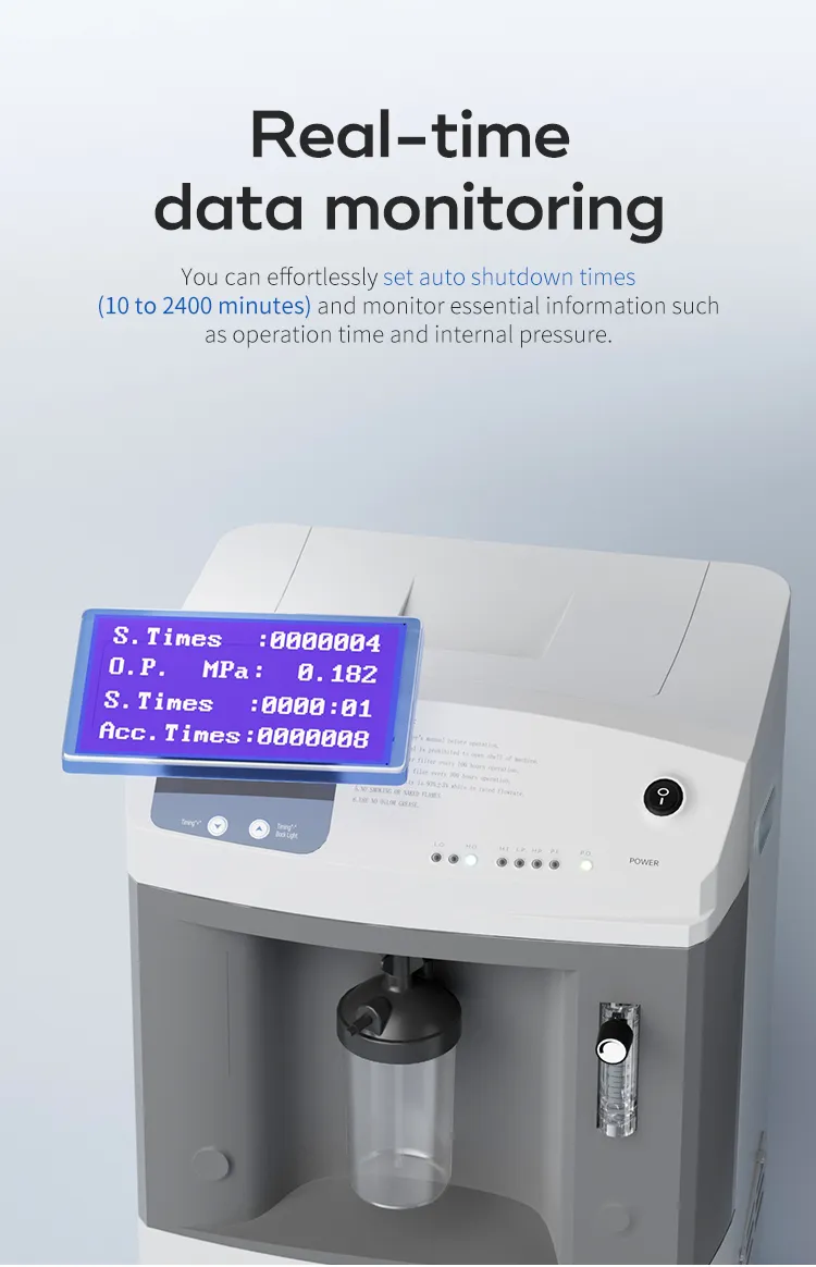 Медицинский и кислородный концентратор JAY-10 (5)